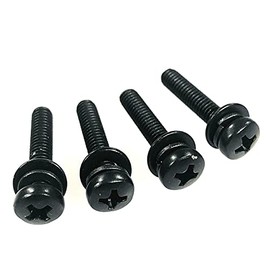 FocalTop Replacement TV Base Stand Pedestal Leg Screws for Sharp LC-55P6000U, LC-55P62U, LC-55P7000U, LC-43LB481U