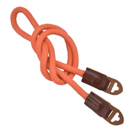 Camera Strap Belt Hanger Neck MicroSingle Climbing Rope Convenient Round Hole Nylon for Wrapped Hands Plastic Aprons Bibs (Orange)