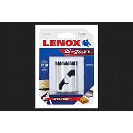 LENOX Tools Bi-Metal Speed Slot Hole Saw with T3 Technology, 1-1/2"