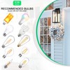 MAXvolador Outdoor Wall Lantern, Extra Large Exterior Waterproof Wall Sconce