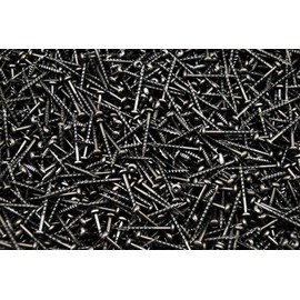 (1000) Square Drive Pan Head 6 x 1-1/2 Coarse Face Framing Type 17 Wood Screws