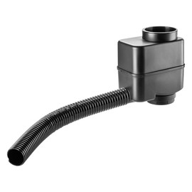 KADAX Rainwater Collector for Garden, Rainwater Barrel for Easy and Quick Assembly, Lifespan Rainwater Tank, Plastic Rain Thief (Black)