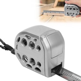 Stainless Steel Measuring Tape, Waterproof Hollow Retractable Tape,Double Sided Scale, Retractable Metric Ruler for Household Industrial Woodworking (7.5m/25FT)