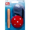 Prym Darning Mushroom, Wood, Red, 60mm