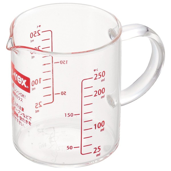 PYREX Br メジャーカップ ハンドル 付 250ml CP-8577