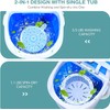 MEDIMALL Portable Washing Machine, Mini Washer and Dryer Combo w/