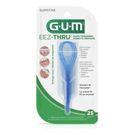 Enhebrador De Hilo Dental Gum Eez-thru - 2 Pack