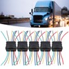 5Pcs Way Car Electrical Connector Waterproof Antiflaming Resilient Antioxidant Automotive