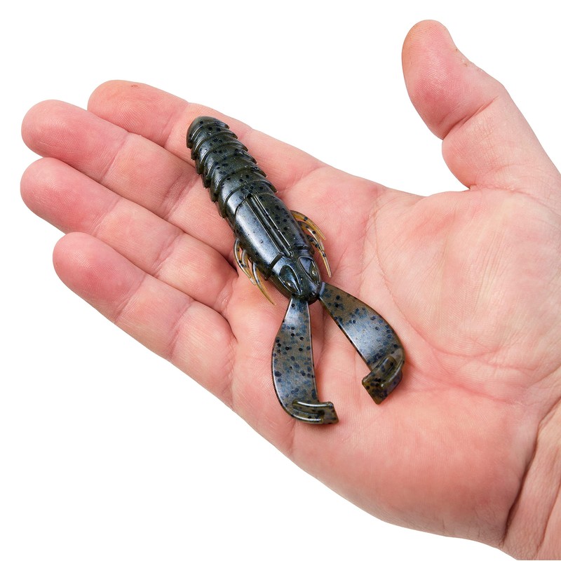 Berkley Powerbait Crash Craw Fishing Soft Bait, 4 1/4"