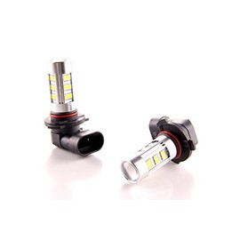 2 x DDM Tuning 9006, 27 x 2835 LED, High Power, Super Bright, DRL/Fog Lights, 2 Year Warranty (Yellow)