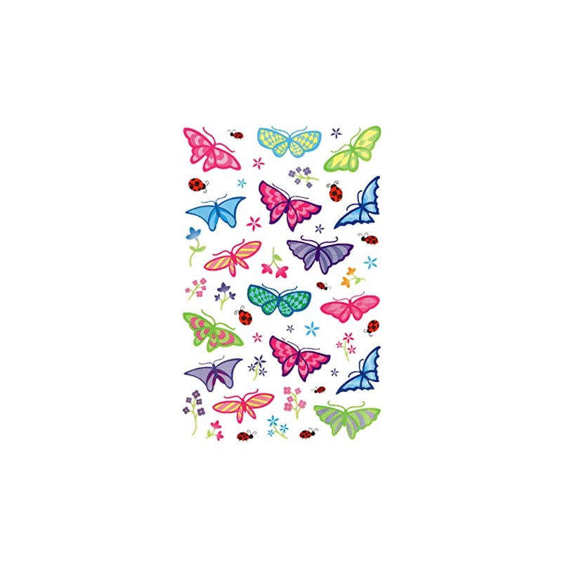 Spring is in The Air (Bold Butterflies, Ladybugs, and Flowers,