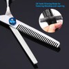 Professional Hair Cutting Scissors, YBLNTEK 9 PCS Barber Thinning Scissors