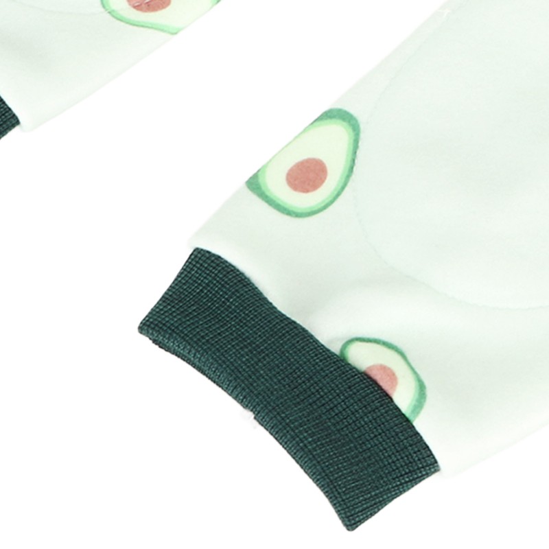 Dog Elbow Wounds Brace Thickened Soft Breathable Avocado Pattern Prevent