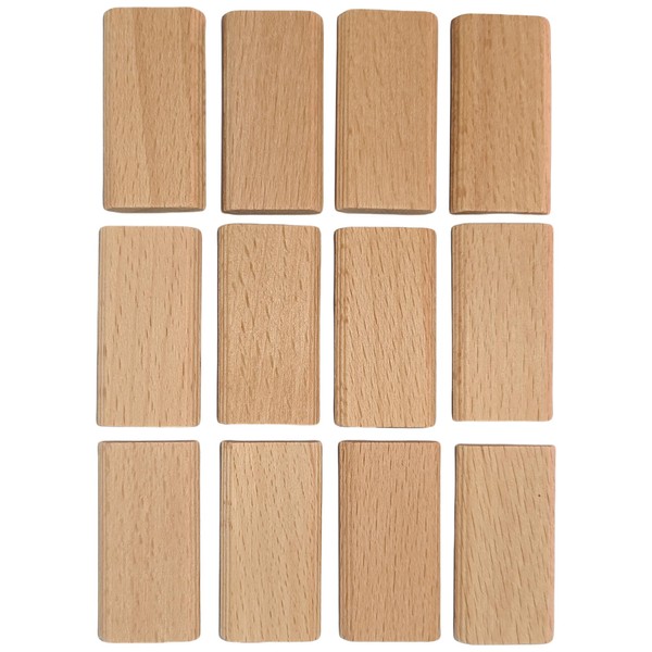 6mm x 20mm x 40mm Beech Wood Loose Tenons |