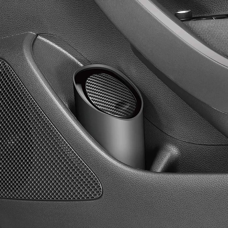 Carmate DZ543 Car Door Pocket, Mountable, Bottle-type, Soft Trash Can,