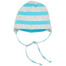 Sterntaler Baby Girls' Beanie Hat, Blue (Aquamarin 427)