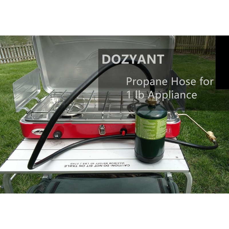DOZYANT 4 Feet Propane Torch Extension Hose for Propane Tree
