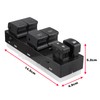 Ftoghe 254011CA6A Driver Side Power Master Window Switch Compatible with