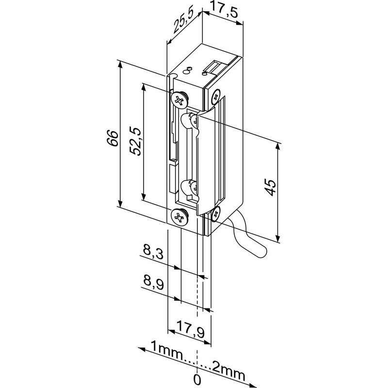 eff eff Door Opener 148 W FaFix Waterproof 10-24 V