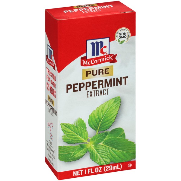 McCormick Pure Peppermint Extract, 1 fl oz (Pack of 6)