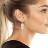 Betsey Johnson Womens GO TEAM Mismatch Earrings, One Size, Metal