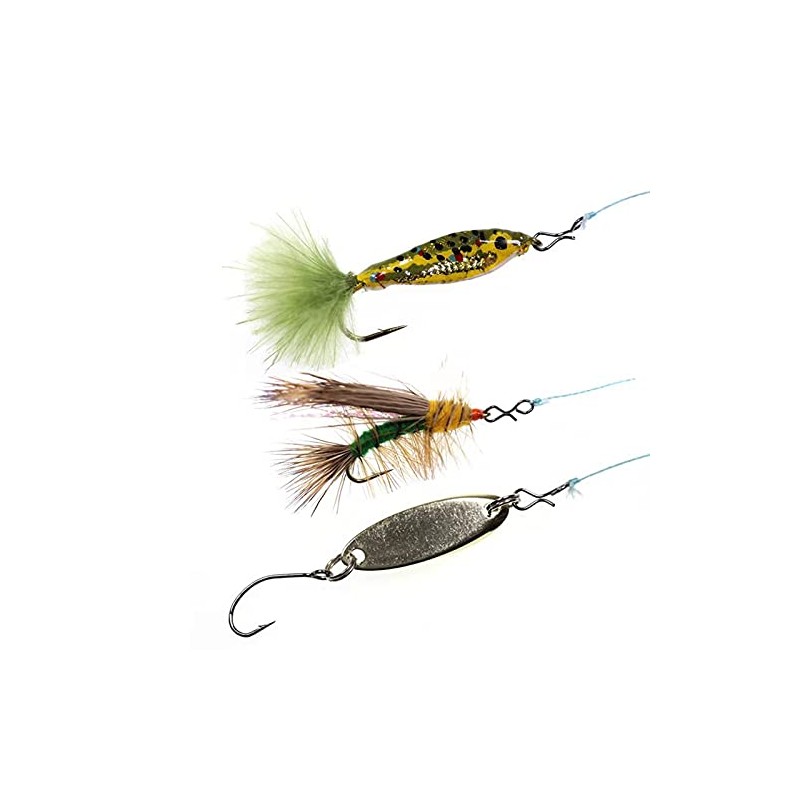 Greatfishing フライフィッシングスナップ 200個 ステンレススチール クイックチェンジ 高速イージー フライフックスナップ 5サイズ コンボフックスナップ