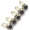 DGZZI 5Pairs GX16 4Pin macho hembra Circular Aviación Conector Enchufe