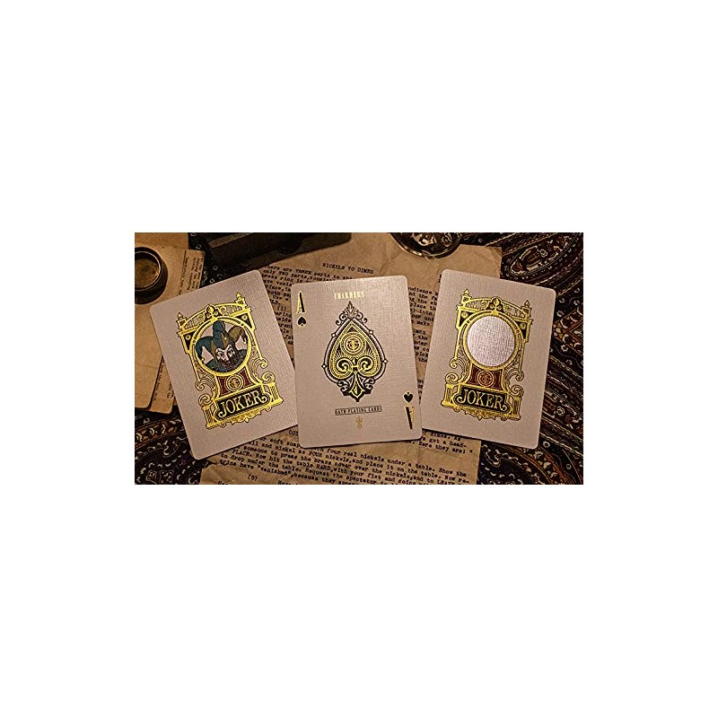 KOOMA Charmers Playing Cards (Green) & Clear Plastic Protective Playing