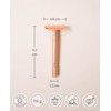 Noya Rose Metal Safety Razor for a Skin-friendly Zero Waste