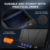 Bonsai Biometric Safe, 3-Way Quick Access Fingerprint Safe with Type-C