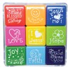 Christian Stamp Box Set – 9 Stamps, Each Measuring 28mm