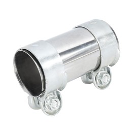 A ABSOPRO Exhaust Pipe Connector Clamp for VW Beetle Stainless Steel