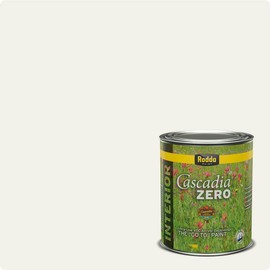 Rodda Paint CASCADIA ZERO Interior Semigloss Low VOC Paint & Primer in One, Quart, Melting Glacier