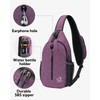 WATERFLY Sling Rucksack, Sling Bag, Shoulder Backpack, Shoulder Bag, Adjustable