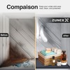 ZUNEX Under Sink Mat 31"x22" Waterproof Silicone Cabinet Liner –