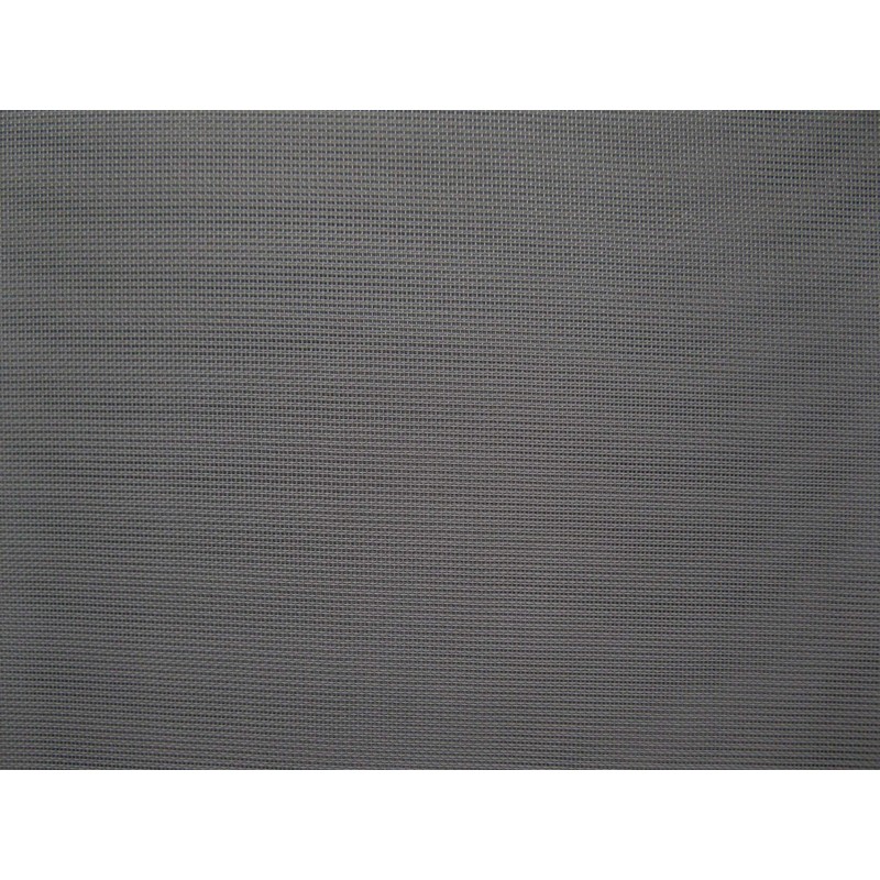 Elbersdrucke Basic 07 Bistro Curtain, Grey, Transparent, 48 x 140