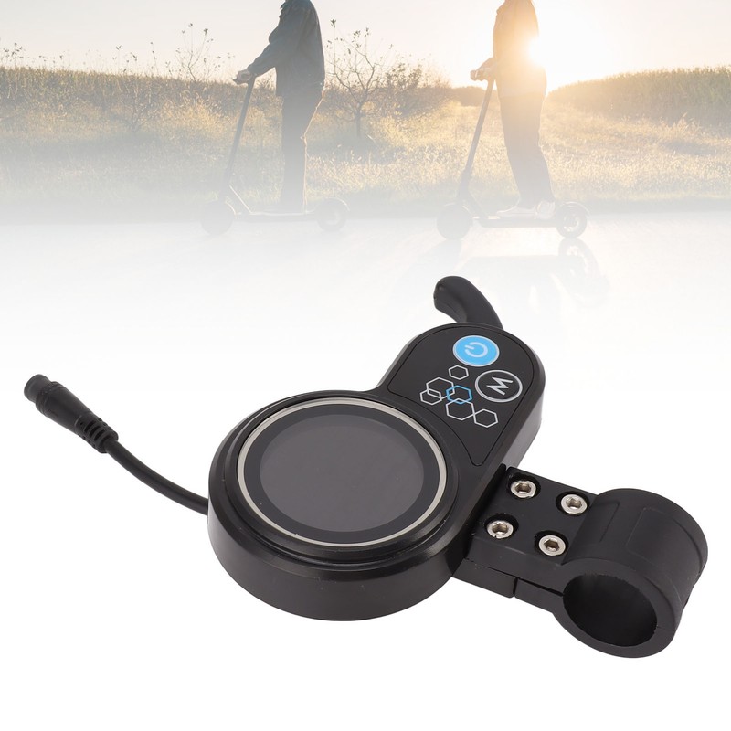 Electric Scooter Display Panel Waterproof 6 Pin Male Connector Electric