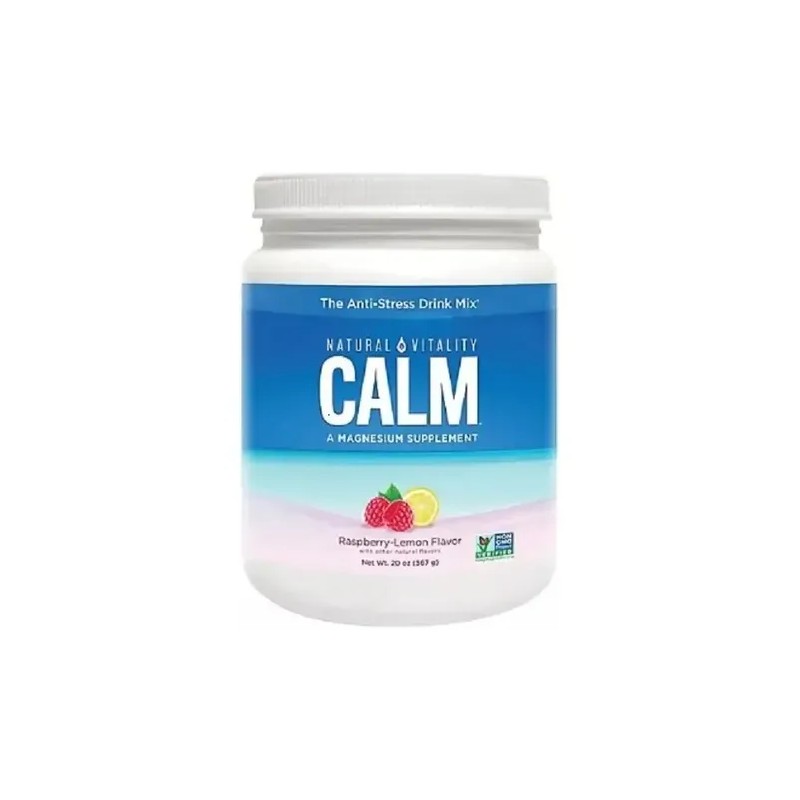 Magnesio Calm Natural Polvo Anti Estrés Orgánico Sabor Cereza