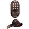 Keyless Entry Door Lock with 2 Lever Handles, Digital Keypad