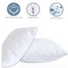 COMFORTNIGHTS Luxury Terry Towelling Waterproof Zipped pillow protectors, Pair