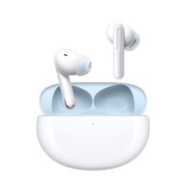 OPPO Enco Free2i kabellose Kopfhörer, Wiedergabezeit mit Lade-Case: bis zu 30 Stunden, Bluetooth 5.2, personalisierbare Geräuschunterdrückung, Bass Boost, Game Modus, Touch- + Tap-Steuerung, weiß