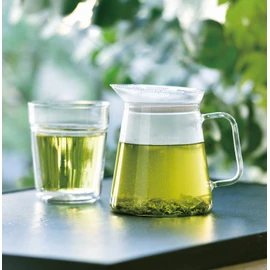 HARIO FNC-45-T Teapot Without Lid, Clear, 15.2 fl oz (450 ml)