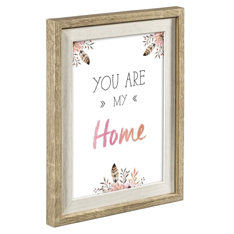 Hama Falun Oak Floor Display Backlit Frame MDF, oak, Floor