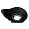 vhbw Eyecup Viewfinder Compatible with Nikon D3300, D3400, D3500, D40,