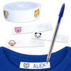 ETIKIDS Fabric for labelling clothes. Label roll + pen to