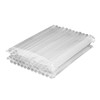 Tapioca Straws, Translucent, Set of 50, Diameter 0.5 inches (12