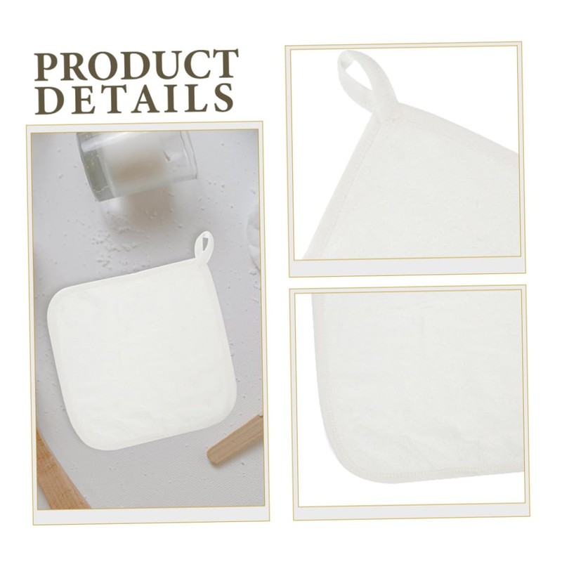 Totority 2pcs Washcloths Soft Water Absorbent Cloths for Newborns Multi-Purpose