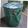 Sosoport Leaf Collection Bag Large Capacity Leaf Trash Bag Waterproof