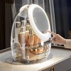 Sooyee Makeup Organizer,Make Up Organizer Stands,Acrylic Makeup Storage 10 Makeup