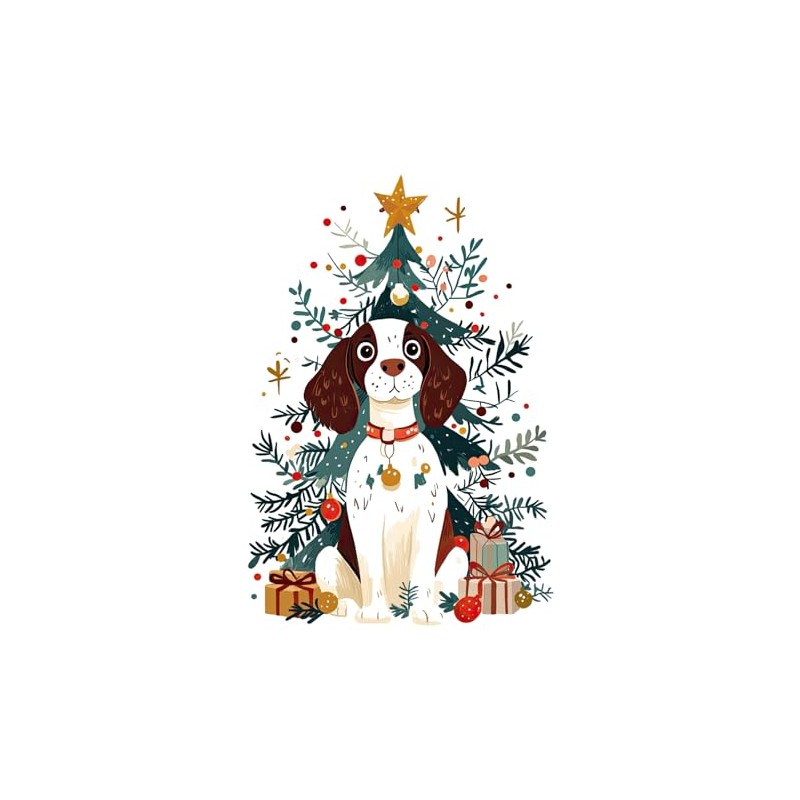 Christmas Dogs: Springer Spaniel: Journals for Holiday Joy